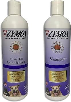 Zymox Enzymatic Shampoo and Rinse Set for Itchy Inflamed Skin SizeSet