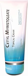 Cetyl Myristoleate Topical Cream Omega 5 Fatty Acid - Helps Reduce Joint and Muscle Discomfort - Includes Arnica, Glucosamine, Aloe,Jojoba, Sunflower & Sesame Seed Oil - 4oz. by Coreceutimin
