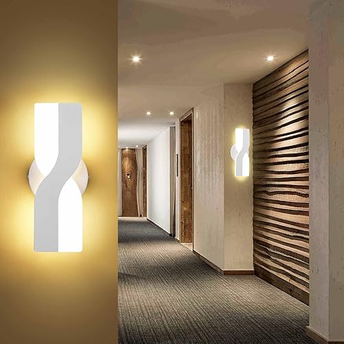 Miniatura 6 de Phenas Aplique de pared LED acrílico moderno de 12 W, 1% a 100%, luz de pared LED de atenuación, decoración de interiores, lámpara de pared LED