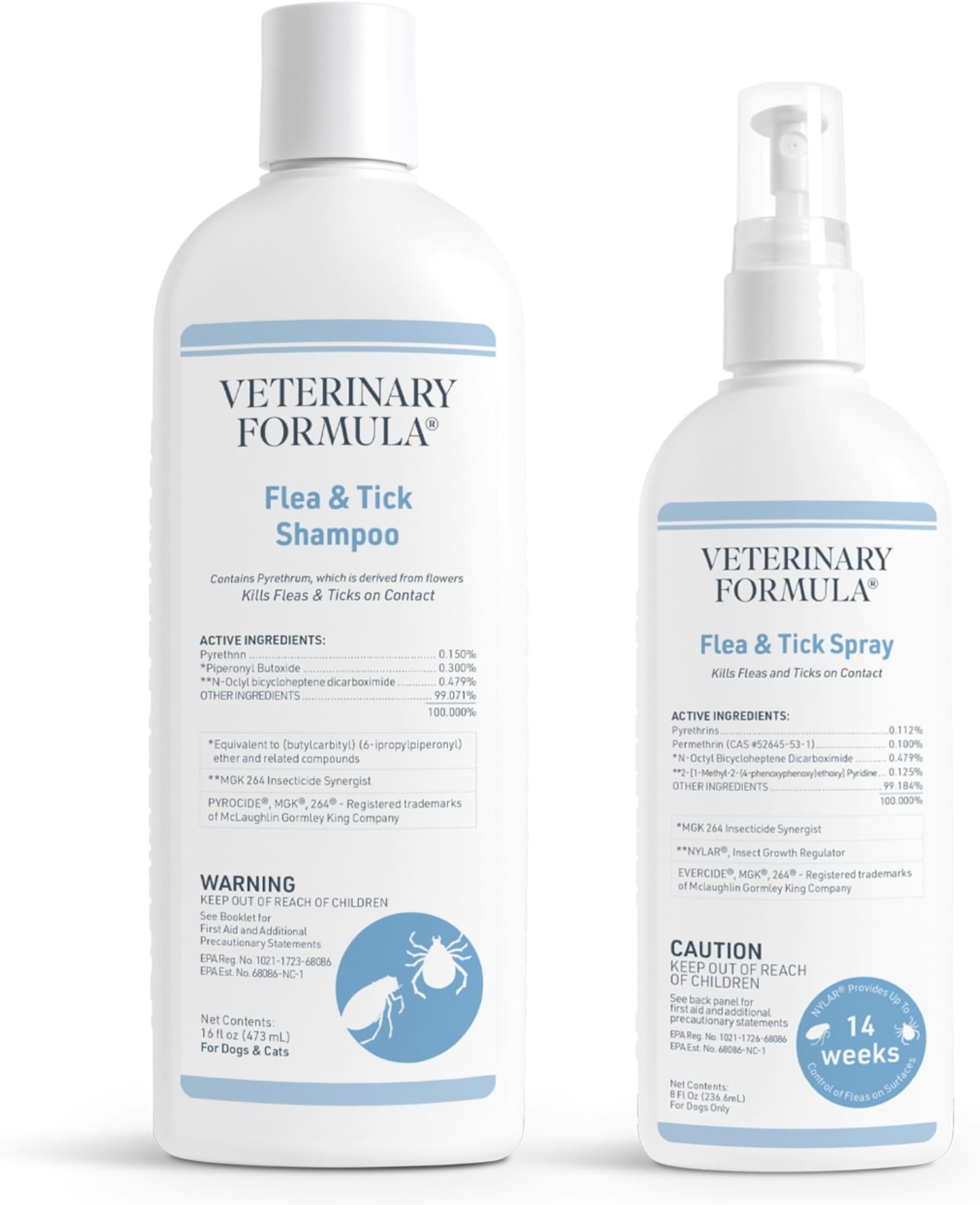 Bundle of Veterinary Formula Flea and Tick Shampoo for Dogs