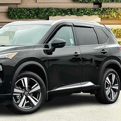 Miniatura 2 de Viseras de ventana, protectores de lluvia, deflectores de viento laterales para Ford 1997-2003 F150 1997-1999 F250 Light Duty SuperExtended Cab,