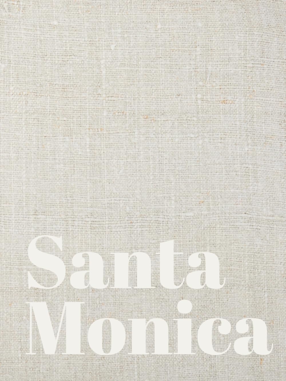 Livre d'or Santa Monica en lin pour immortaliser vos réceptions d'été