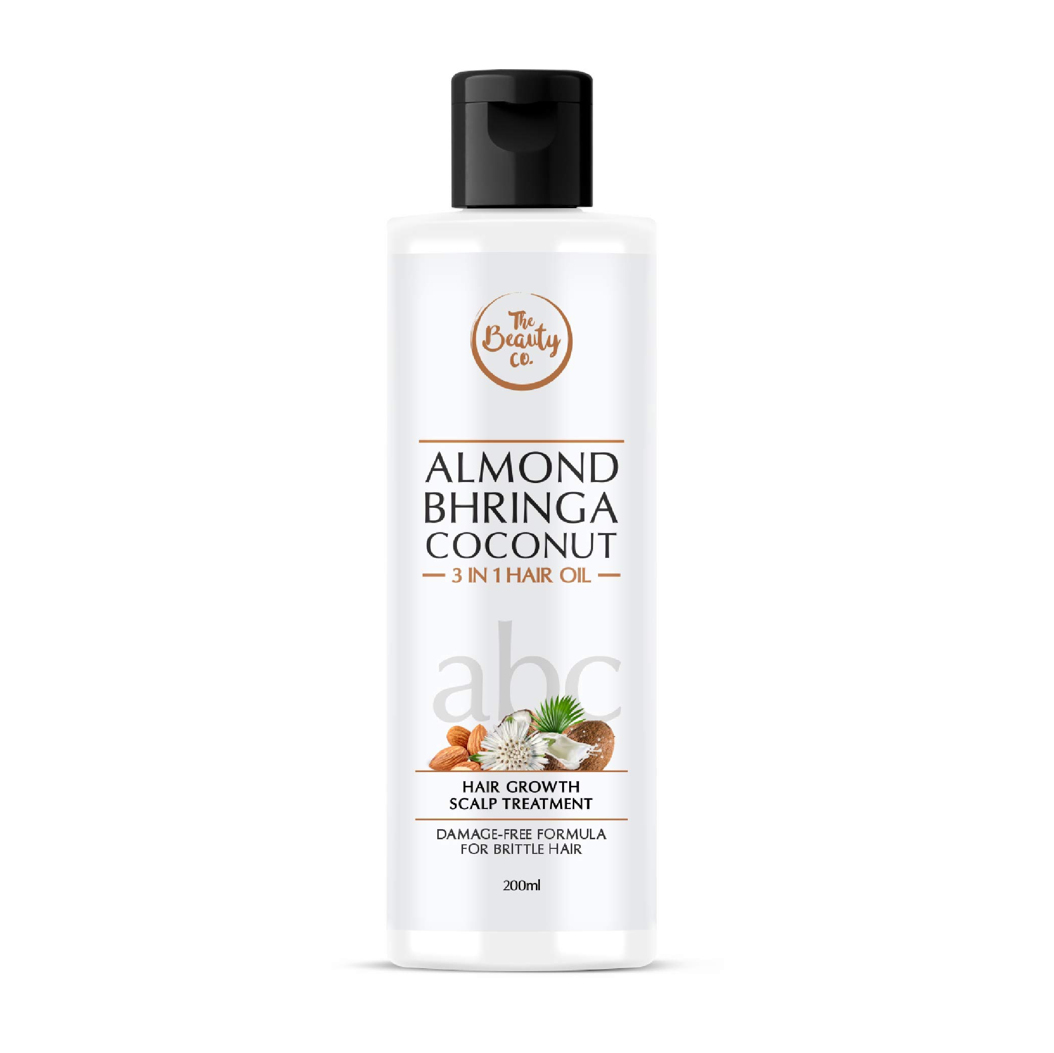 Buy The Beauty Co. Almond Bhringa Coconut 3in1 Hair Oil, 200 ml ABC