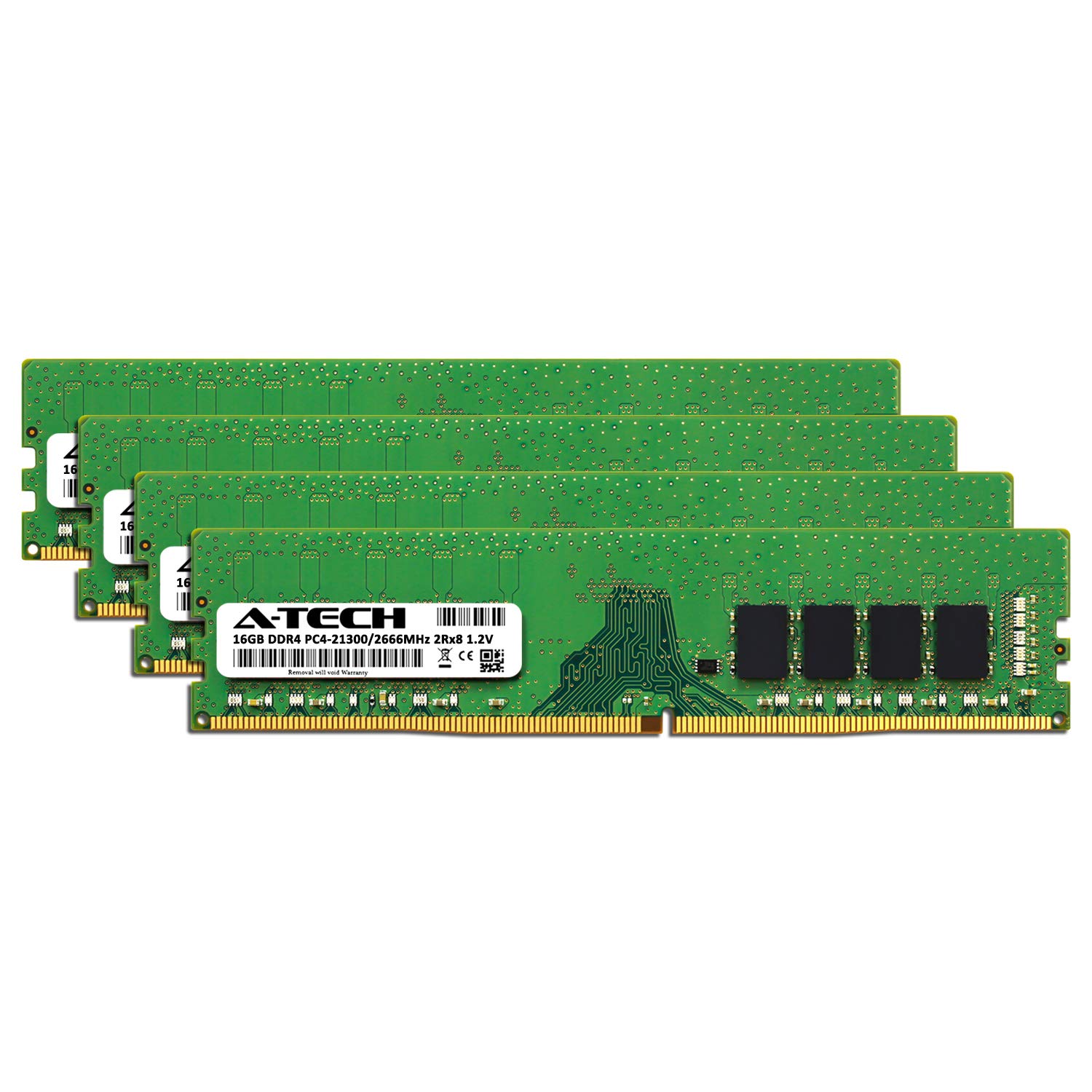 A-Tech 64GB Max RAM Kit for Dell XPS 8930 Tower - (4 x 16GB) DDR4