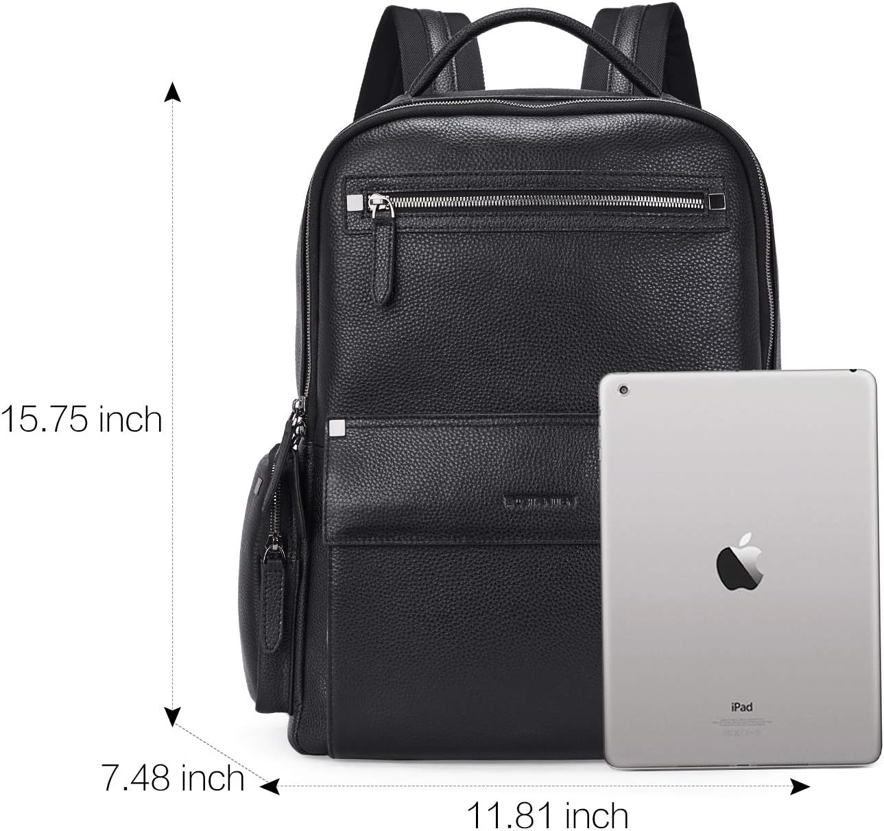 Top Brands BOSTANTEN Leather Backpack 15.6 inch Laptop Backpack Vintage Travel Office Bag Large Capacity College Shoulder Bag New Product BOSTANTEN Leather Backpack 15.6 inch Laptop Backpack Vintage Travel Office Bag Large Capacity College Shoulder Bag