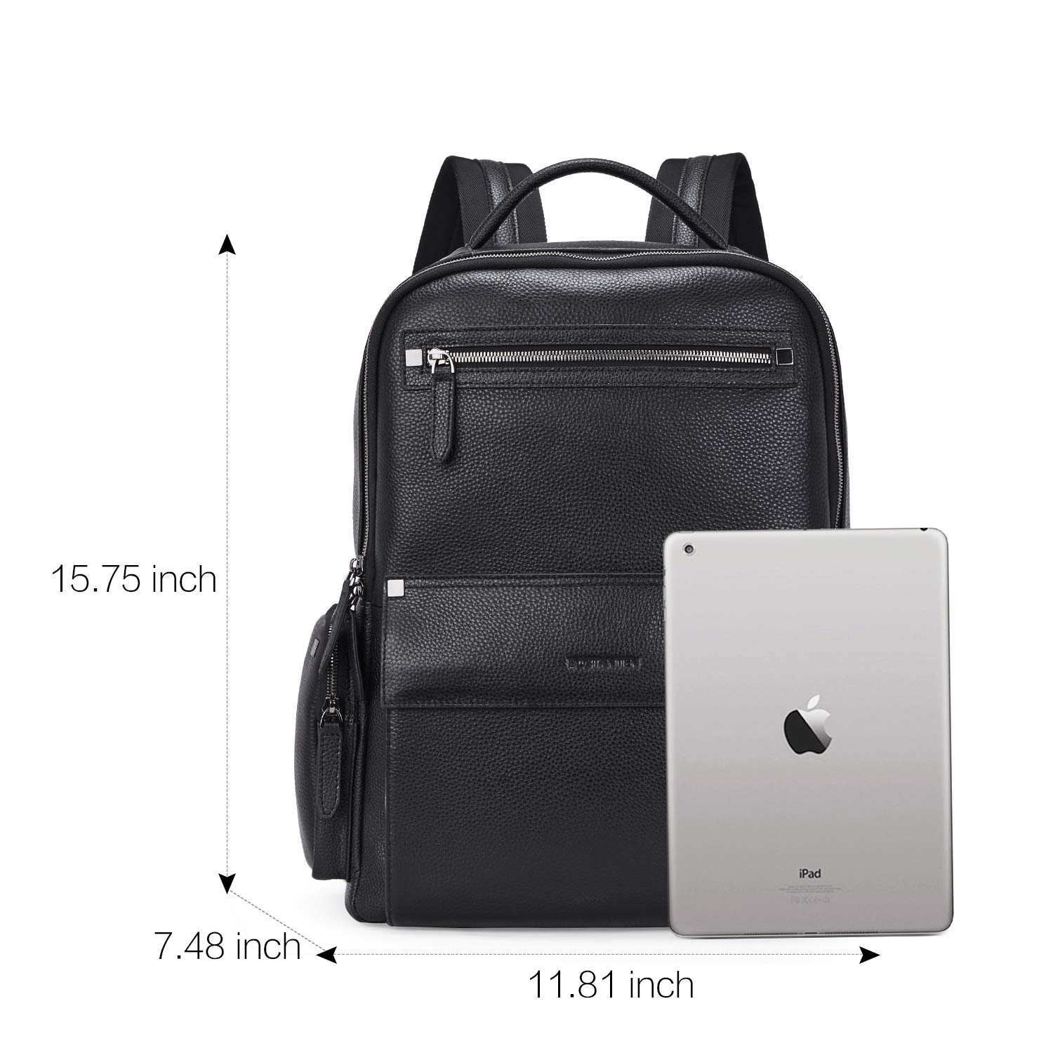 Amazon.co.jp: BOSTANTEN メンズ レザー バックパック 15.6インチ 
