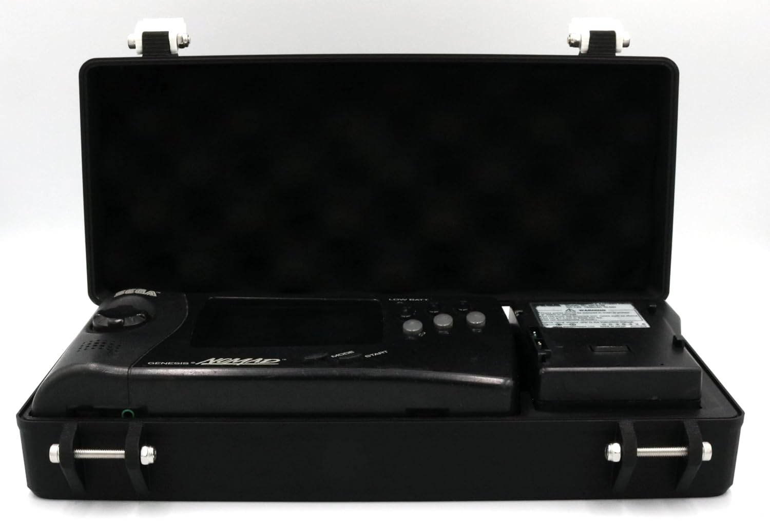 Case for Sega Nomad - Rugged & Protective - Holds Rechargeable or AA Battery Pack