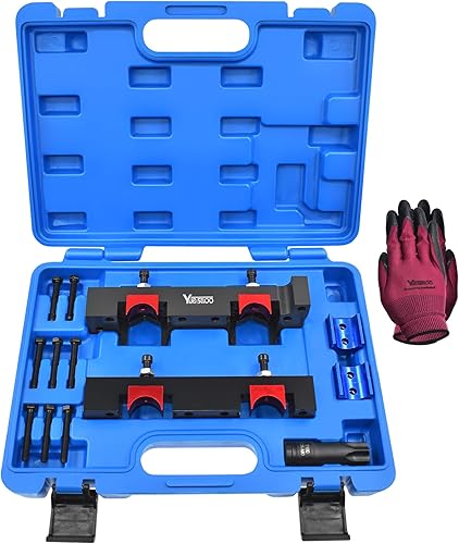 Kit de herramientas de sincronización de alineación de bloqueo de árbol de levas, compatible con Mercedes Benz M133 M270 M274, juego de 15 piezas