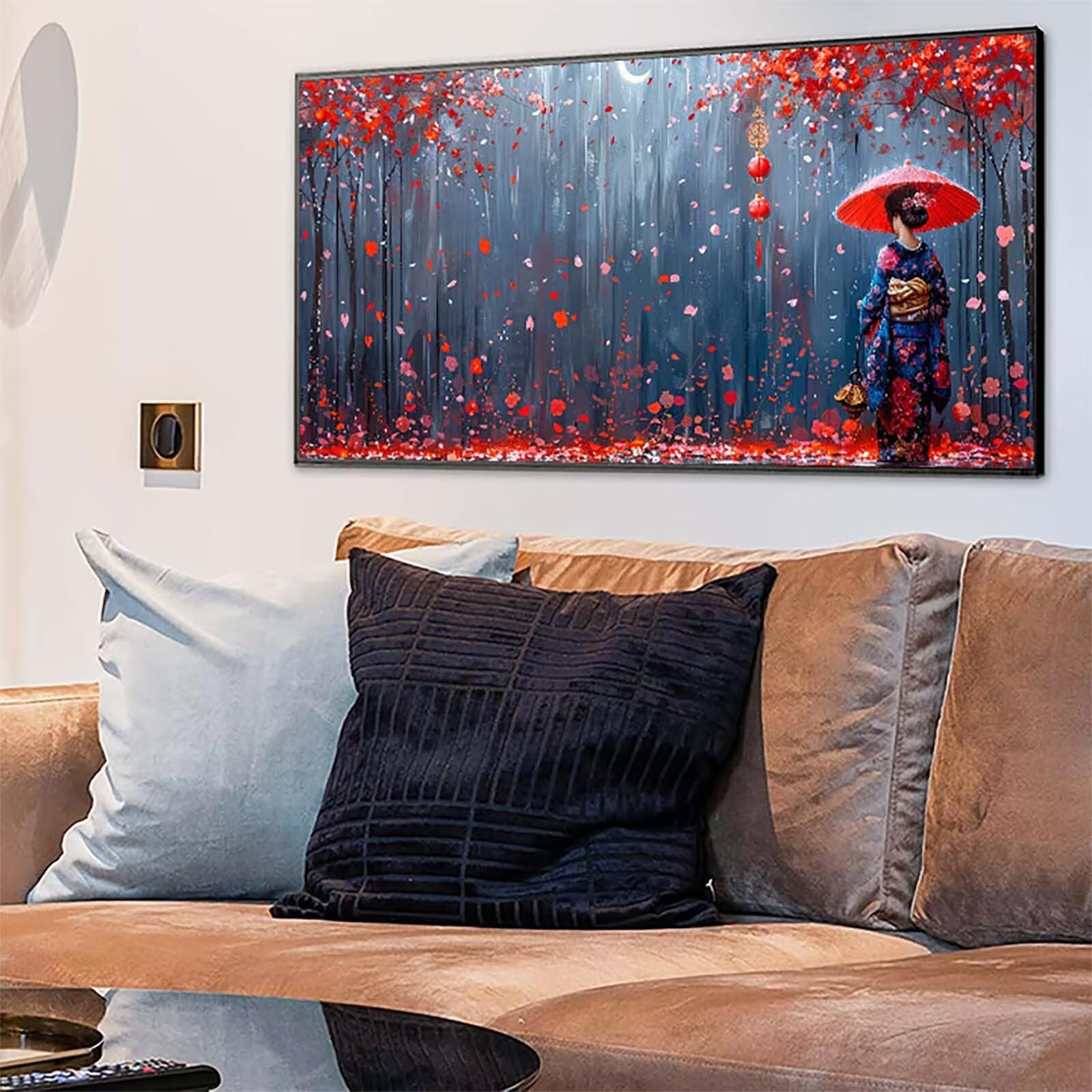 Damskie diamentowe malowanie duże 100x200cm, 5D DIY diamentowe malowanie 1