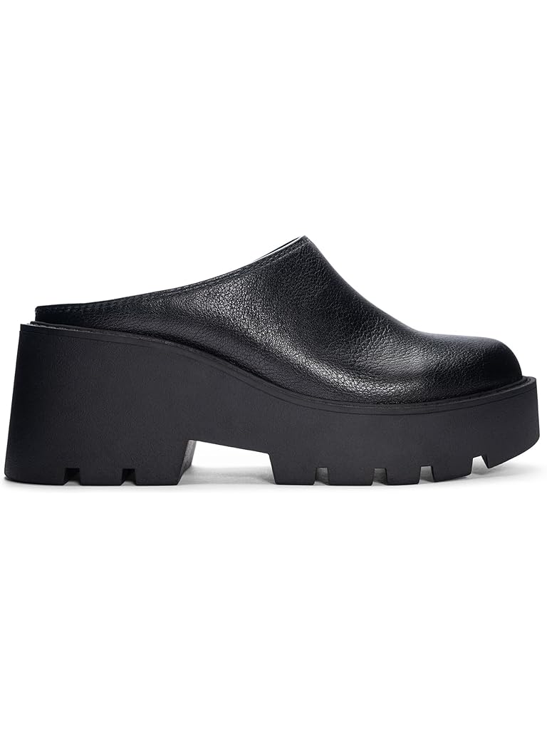 Black Dirty Laundry R-Test Smooth Clogs