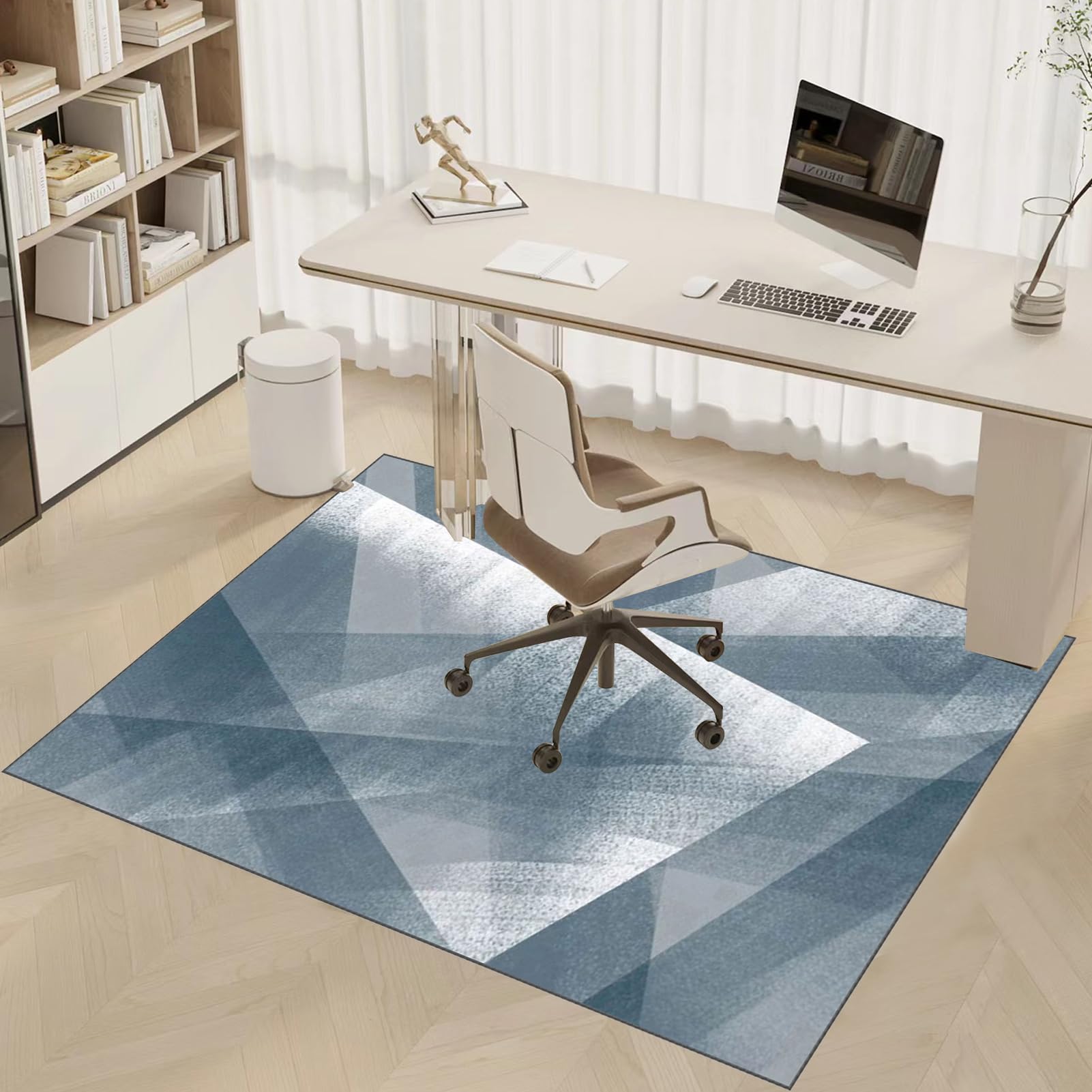 Bürostuhl Unterlage - Gaming Teppich - Bodenschutzmatte Bürostuhl - Gaming Stuhl Unterlage - Bodenschutzmatte für Hartböden 200 x 300 cm - Schreibtischstuhl Unterlage Schutzmatte Bürostuhl