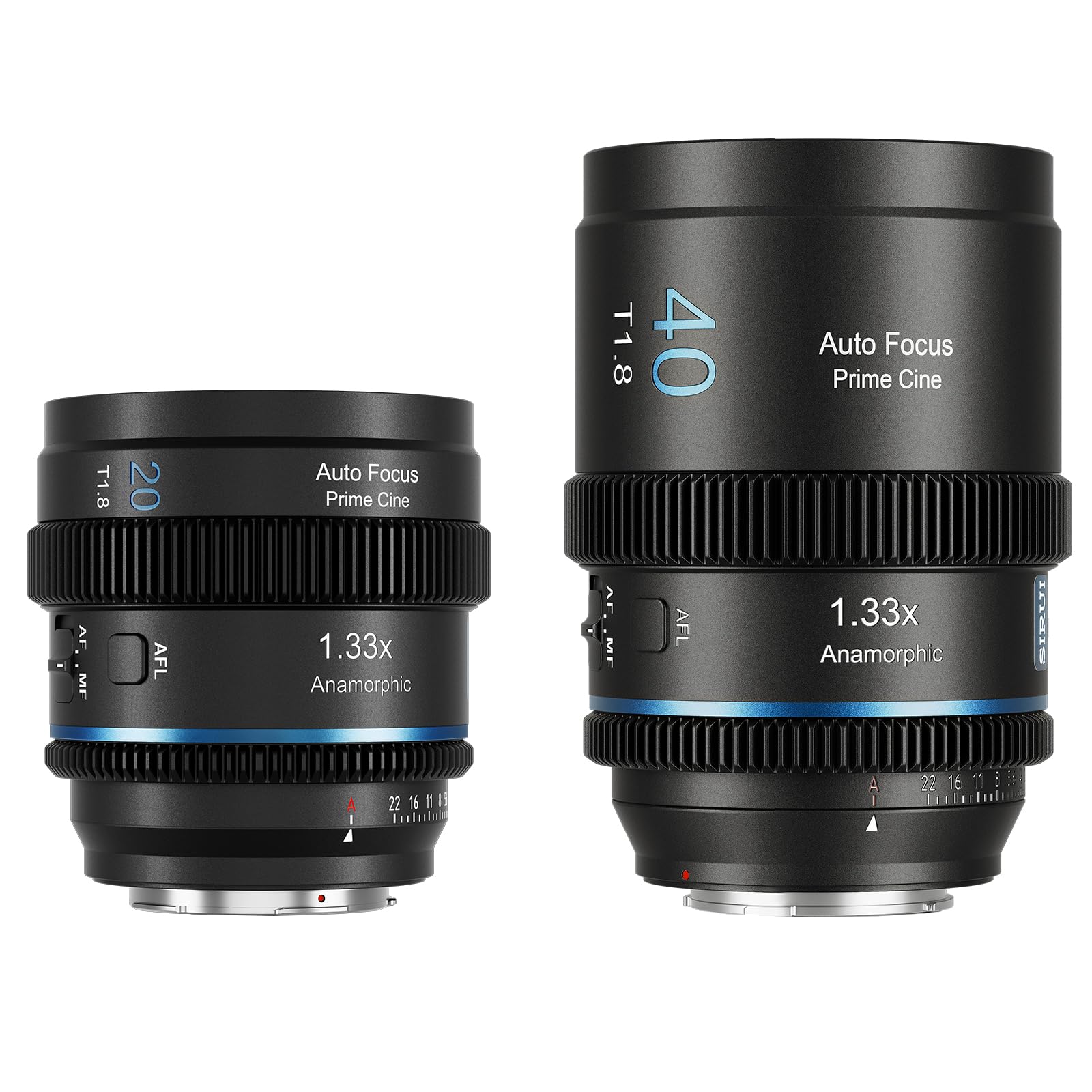 Amazon.com : SIRUI 20mm & 40mm T1.8 1.33X Anamorphic Lens, S35