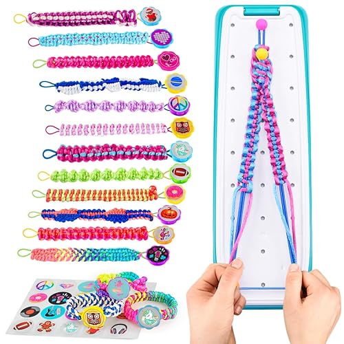 VERTOY Friendship Bracelet Making Kit for Girls - Cool Arts
