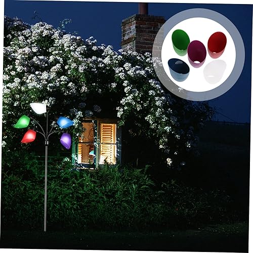 Miniatura 7 de Pantalla de herradura para lámpara de cabeza inclinada, pantalla de lámpara simple de repuesto, pantalla de lámpara de mesa, cubierta de luz LED,