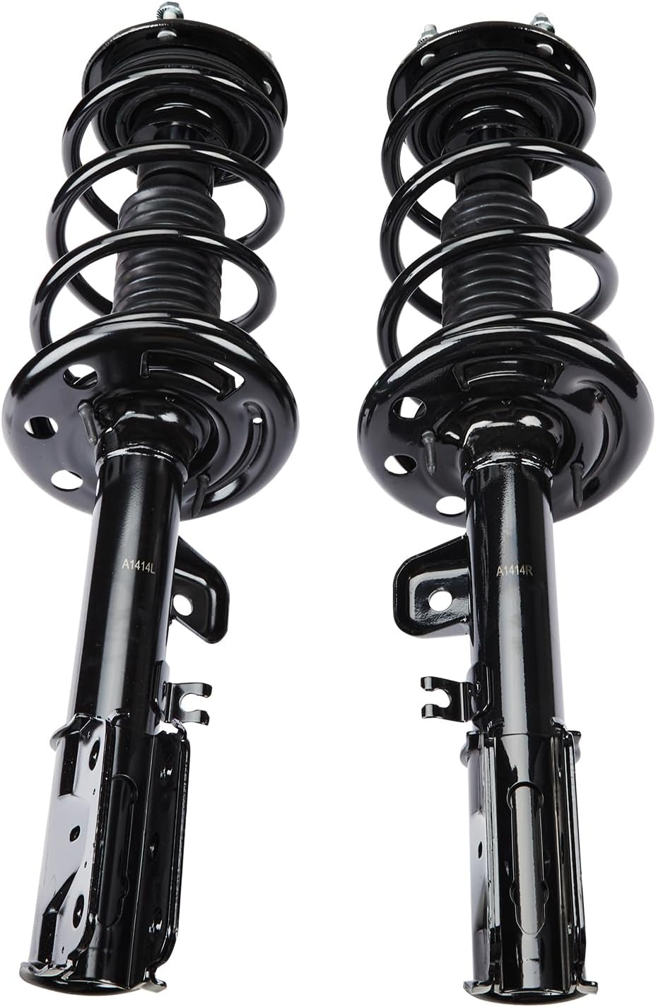 Front Pair Complete Struts Shocks Assembly with Coil Springs Replacement for Ford 2013-2019 Explorer 2.3L 3.5L AWD Suspension Kit 272729 272730