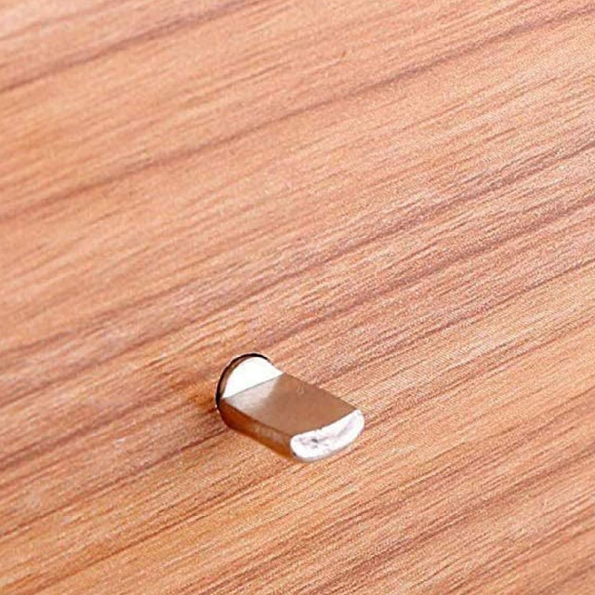 DOITOOL 150Pcs Shelf Support Pegs for Cabinets 6mm Universal Shelf Pins for Kitchen and Home Storage Sturdy Silver Bracket Clips for Easy Installation