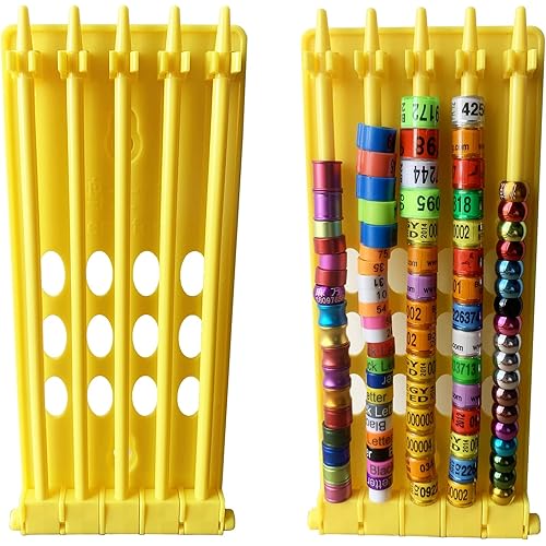Pigeon Band Holder Ring Holder Supplier Foot Place New 2pieces Pigeon Leg Ring Holder Bands Rack Frame
