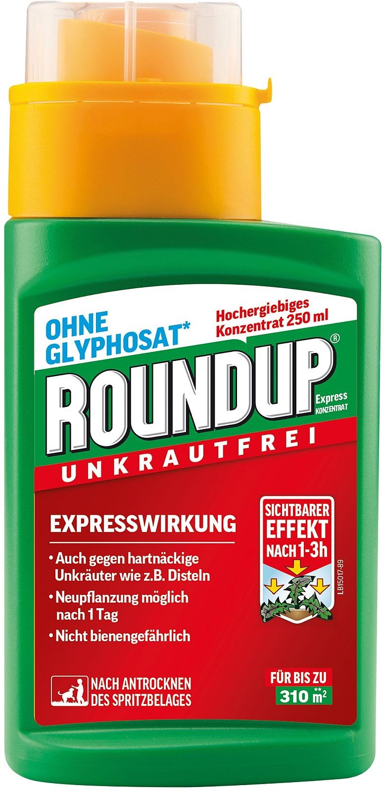CELAFLOR 2 X 250 ml Roundup Express Konzentrat (Unkrautvernichter)