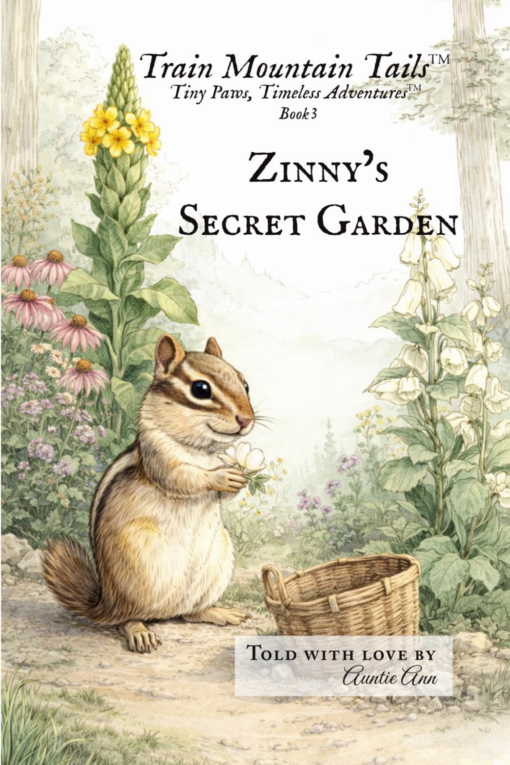 Zinny's Secret Garden: A Woodland Adventure of Healing and Heart (Train Mountain Tails™ ~ Tiny Paws, Timeless Adventures™)
