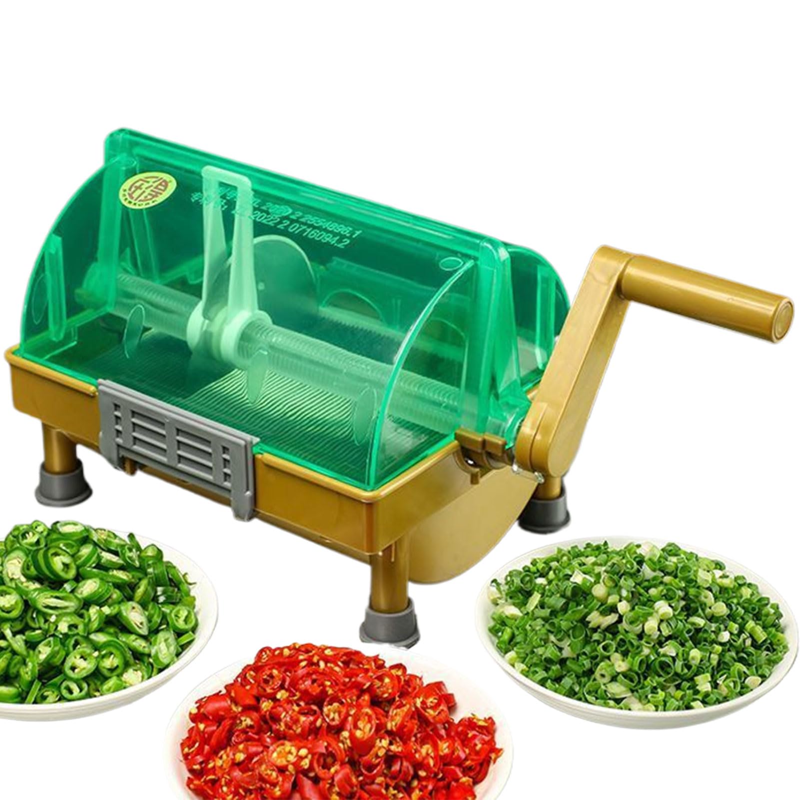 Machine de découpe de cuisine pour oignons verts hachés et herbes fraîches