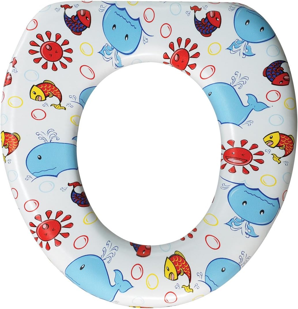 Mayfair 1011 000 Underwater Adventure Soft Toilet Training Seat, Toilet