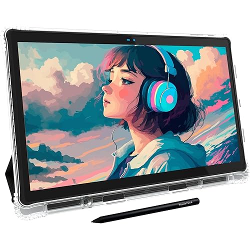 X14 Drawing Tablet • PicassoTab Largest 14" Screen, Included Learning Package [Premium Drawing Apps & Tutorials] Stylus Pen, No Computer Needed, Standalone Graphics Tablet for Digital Artists -PX14