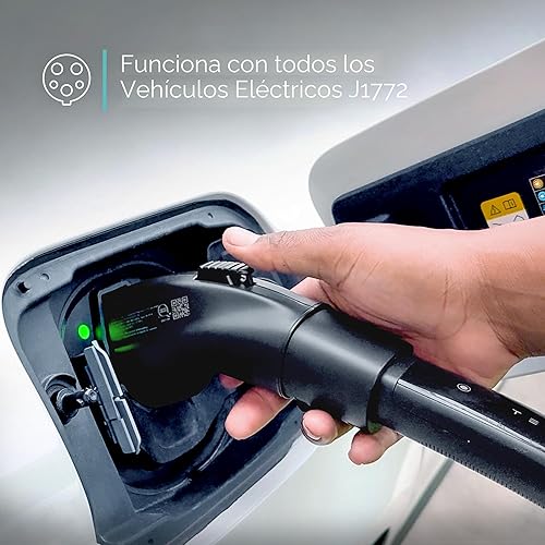 Miniatura 2 de Lectron Adaptador de carga Tesla a J1772 EV – Convertidor NACS, 48 Amp y 250V, compatible con conectores Tesla de alta potencia, cargadores
