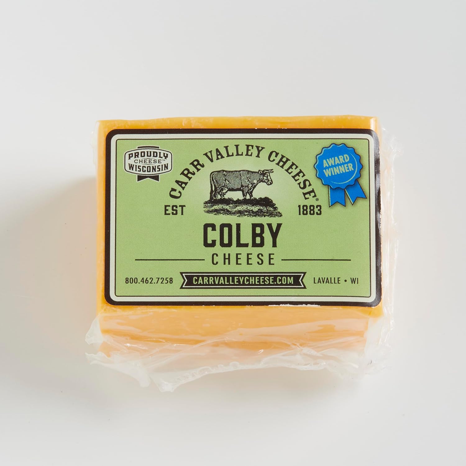 Life of the Party Wisconsin Cheese Gift Box | (6) 7 oz Pieces of Carr Valley Cheese | Premium Snack Pack for Parties, Holidays, Thank You, or Corporate Gifts