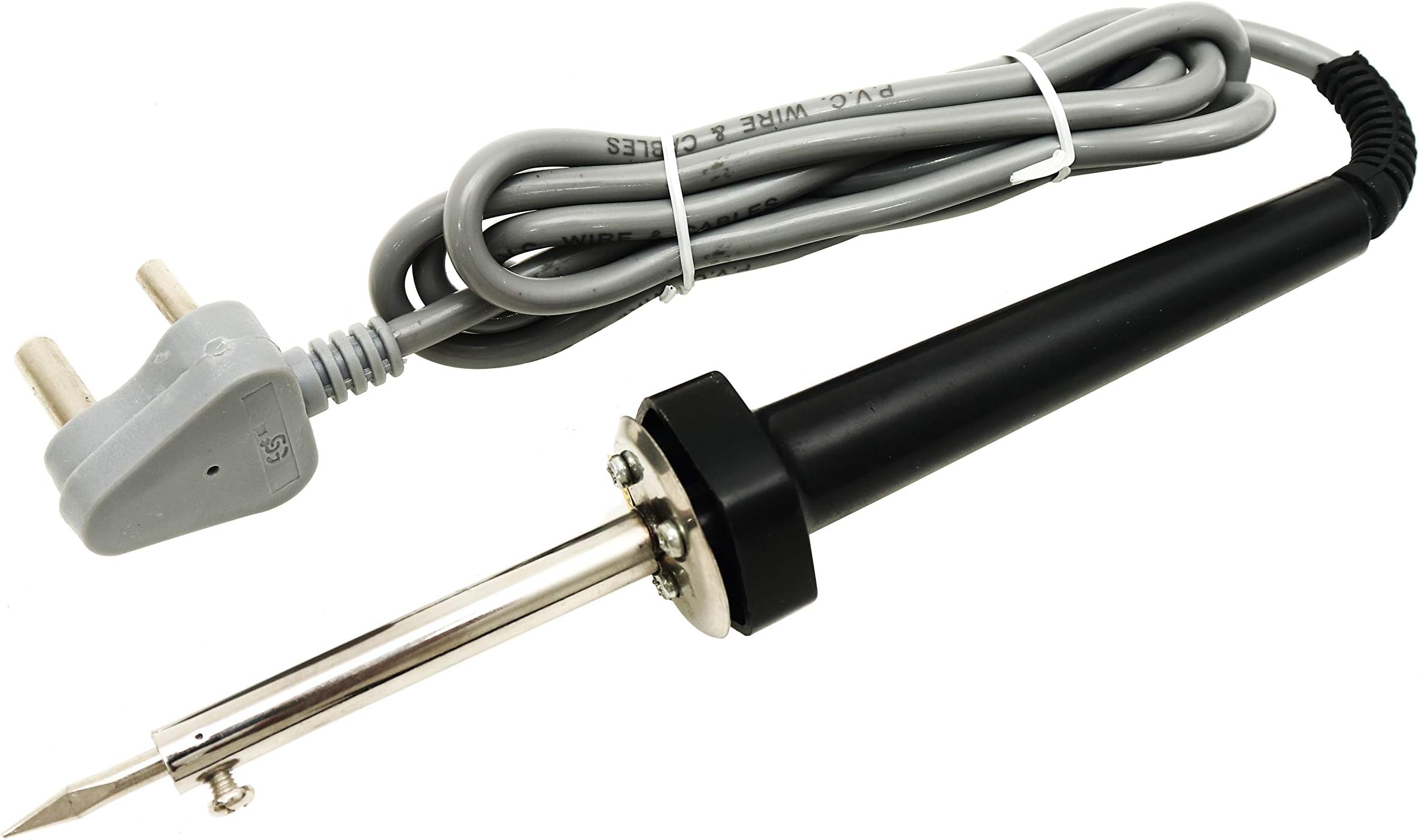 Electronic spices Heavy Duty 30W Pencil Type soldering Iron Copper Tip With long PVC Wire 230V