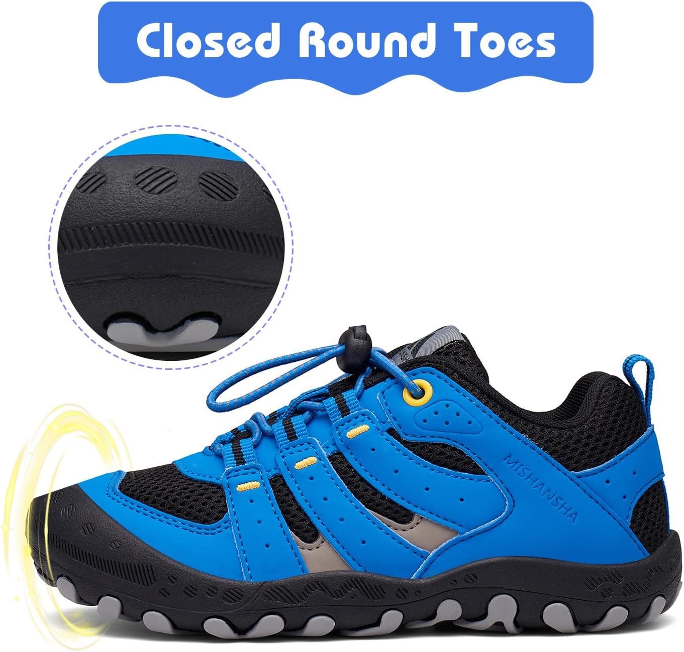 Mishansha Kids' Low Top Hiking Shoes - Image 3