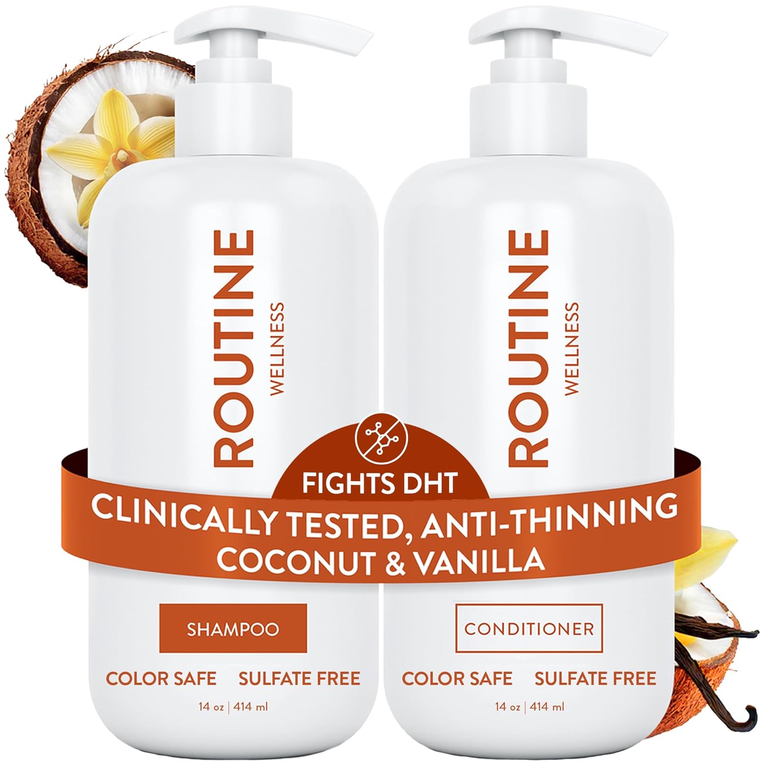Routine Wellness Anti-Thinning Shampoo and Conditioner...