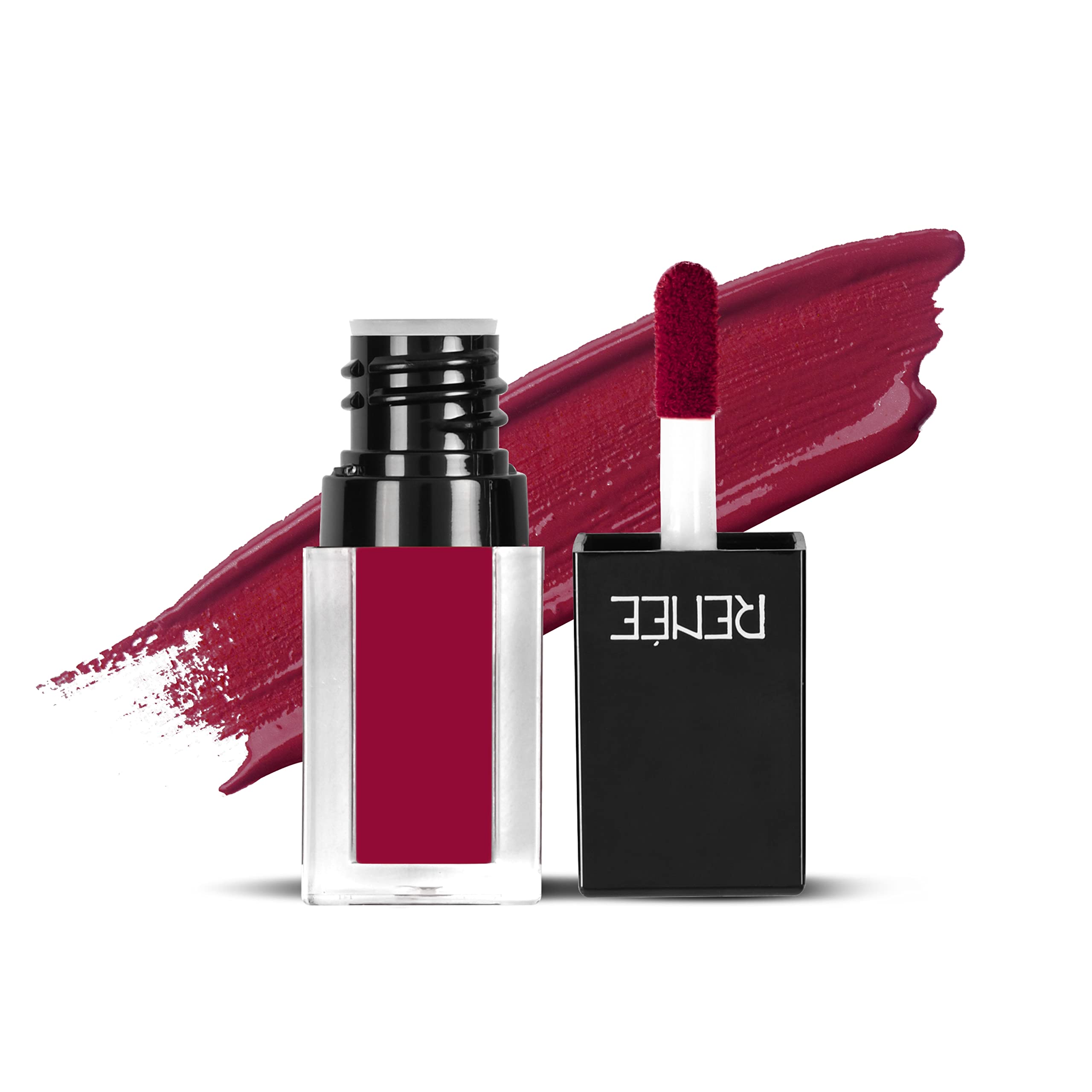 RENEE Check Matte Liquid Lip Color Tower Of Wine 2.5ml| Long Lasting, Transfer Proof & Water Resistant| Rich Color Payoff| Non Drying Formula