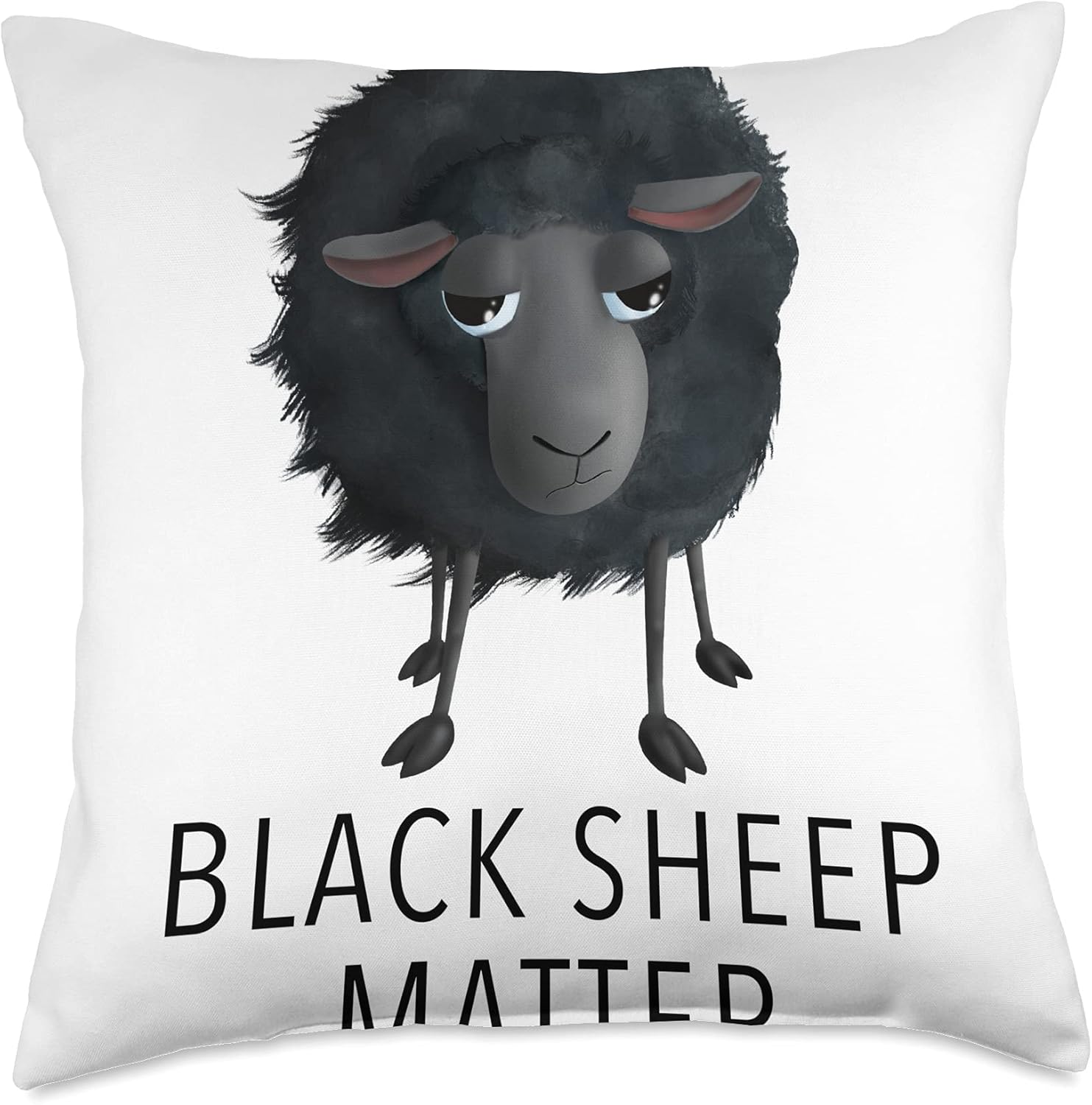 black sheep pillow