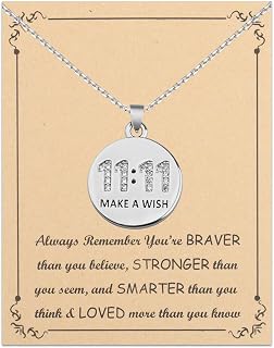 11 11 Make a Wish Necklace 11 11 Angel Numbers Necklace Make A Wish Gift Jewelry for Women Girls