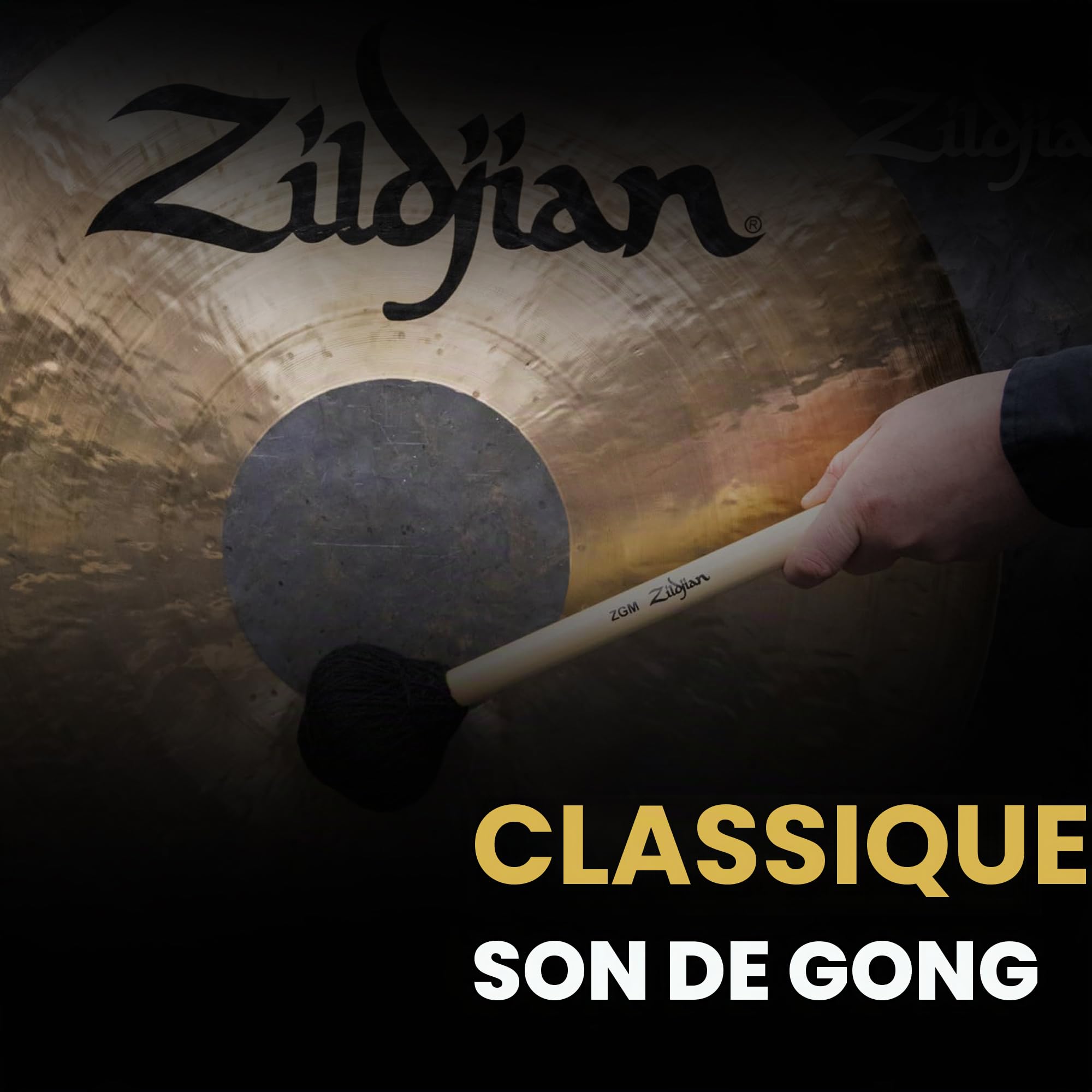 Zildjian - 12" Table-top Gong and Stand Set