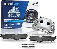 Vista 38 de Detroit Axle - Pastillas de freno para Dodge Dart 2013-2016 2014 2015 pastillas de freno de cerámica con reemplazo delantero y trasero de hardware