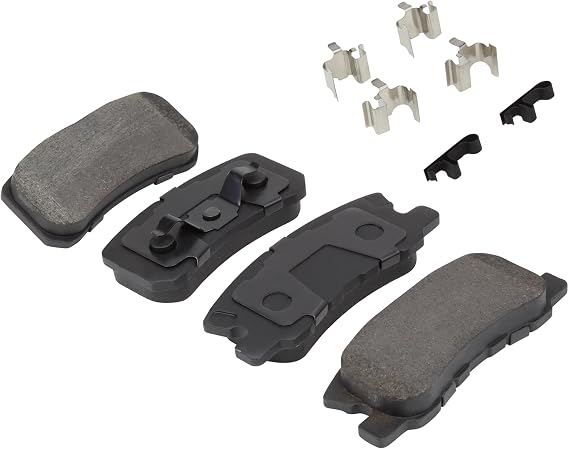 QUALITY-BUILT Premium Ceramic Rear Brake Pads w/Hardware BP0868C