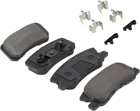QUALITY-BUILT Premium Ceramic Rear Brake Pads w/Hardware BP0868C