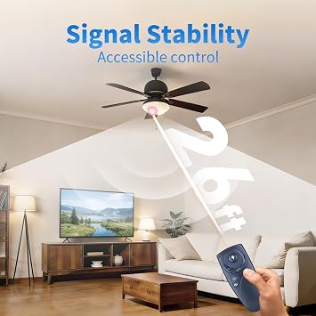 Remote for Hampton Bay UC7083T/UC7083TR Ceiling Fan,Reverse Button