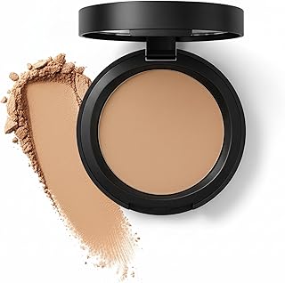 Auric BlendEasy Compact Powder | Earthy Tan, 9g | Lightweight, Matte Finish, Oil-Free | Long-Lasting, Suitable for All Ski Price In India