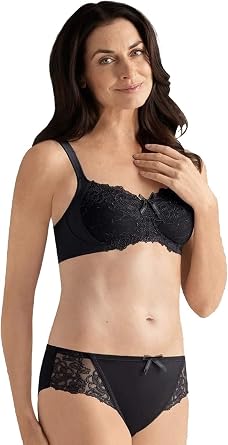 Amoena Women Marie Cut and Sewn Wire-Free حمالة صدر مريحة