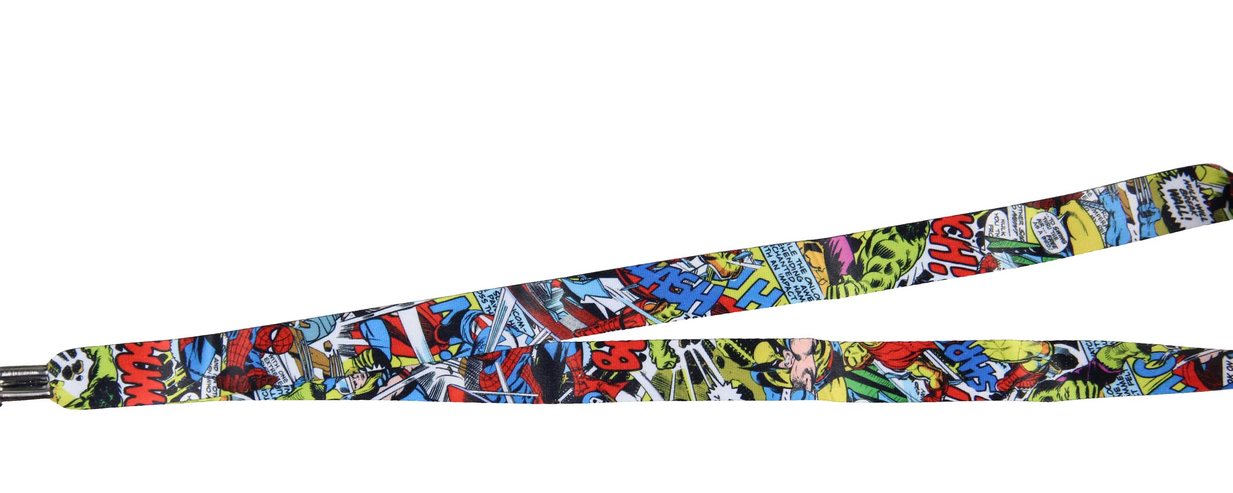 Marvel Comic Book grafica ID Lanyard porta badge e 2" il fascino di gomma