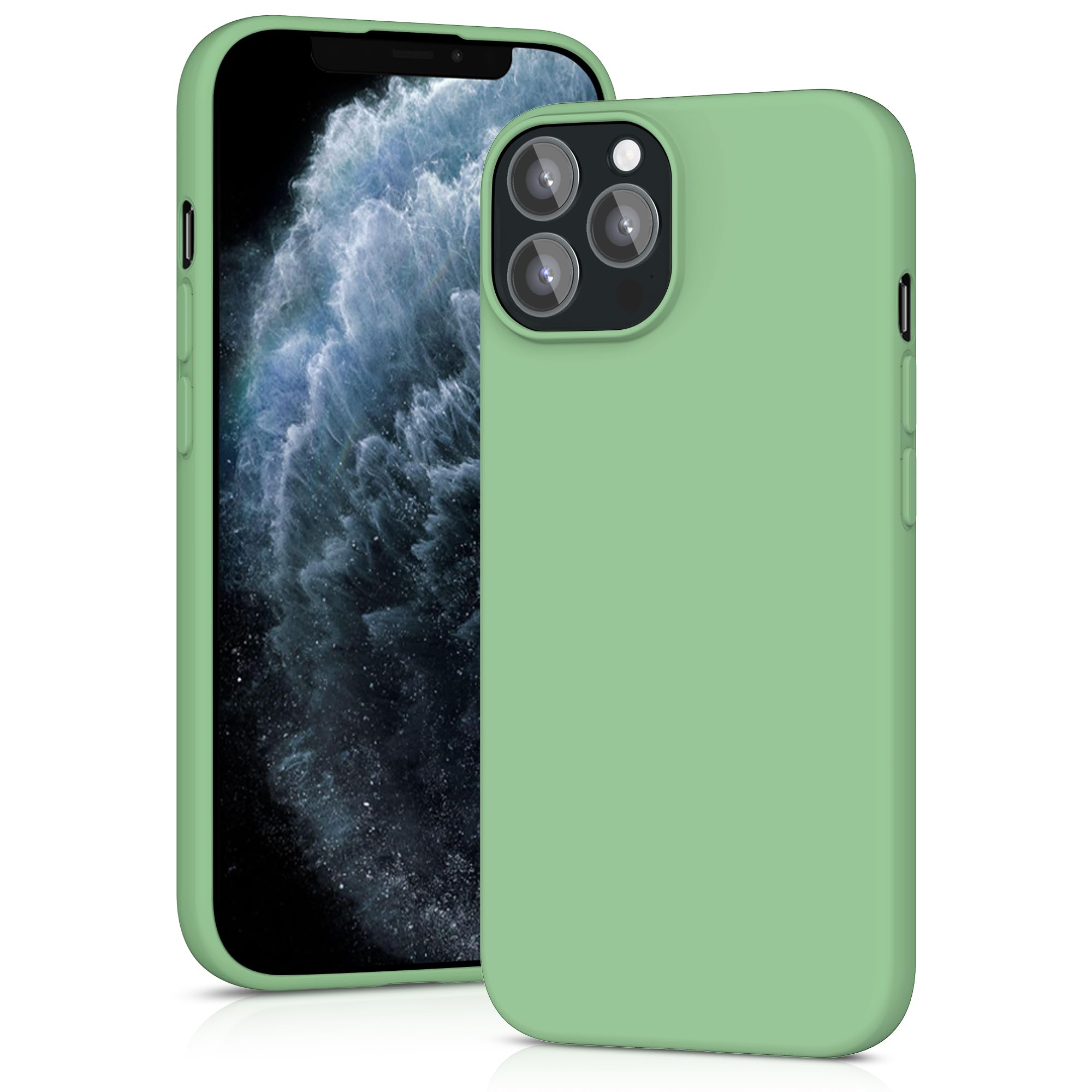 YATWIN Silicone Case for iPhone XR, Soft-Touch, Shockproof, DustProof, Antiskid Full Body Armour Phone Cover for Apple iPhone XR - Dark Green — view 52