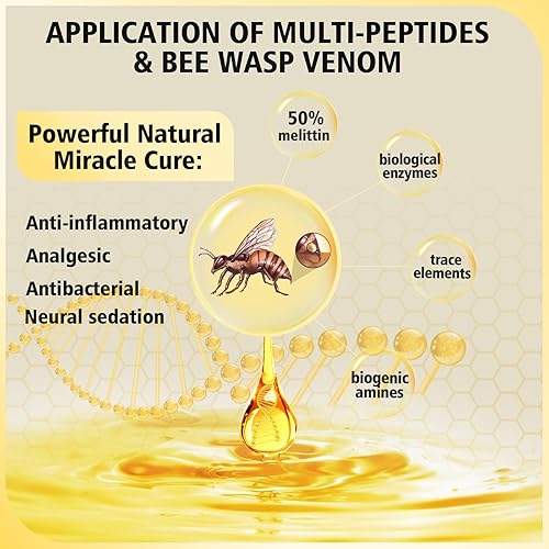 Miniatura 2 de Pasta de Dientes de Veneno de Abeja y Avispa Multi-Péptidos para Encías Sangrantes, Tratamiento y Reparación de Gingivitis, Dientes Sensibles,