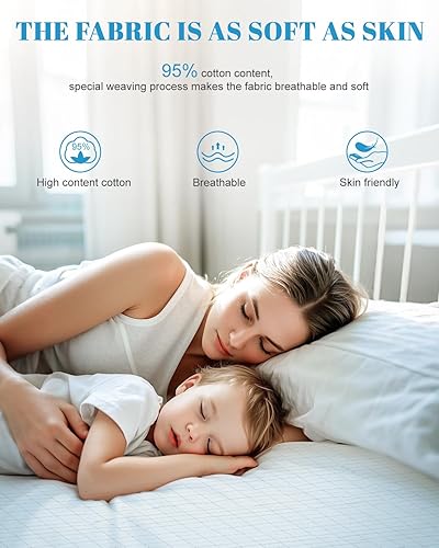 Miniatura 7 de Grounding Sheet King, 95% algodón y 5% fibra plateada, sábanas de tierra agradables al tacto con cable de tierra, kit de conexión a tierra para un