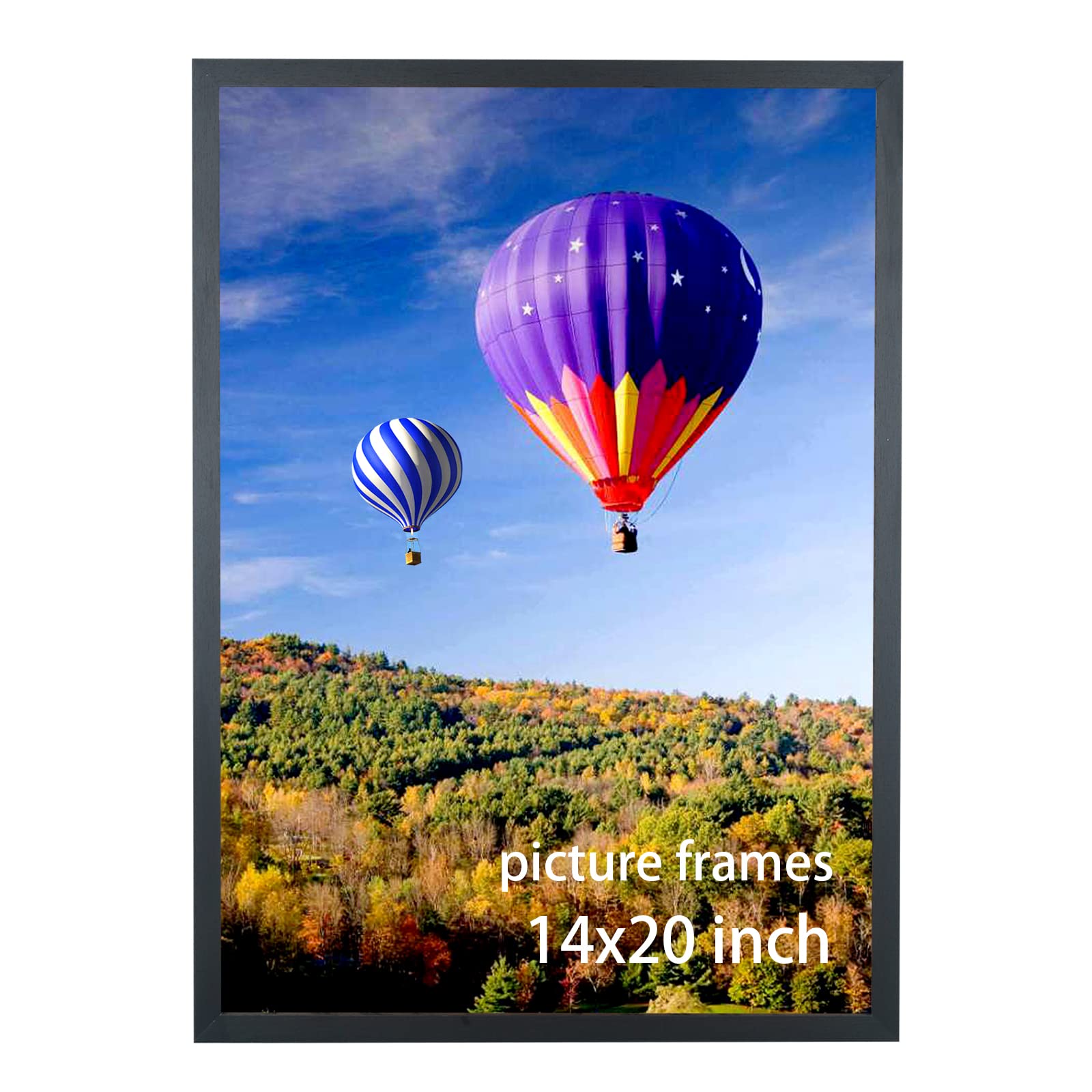 Cadre photo de 35,6 x 50,8 cm avec verre de protection pour puzzle