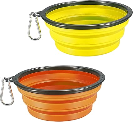 expandable dog bowl