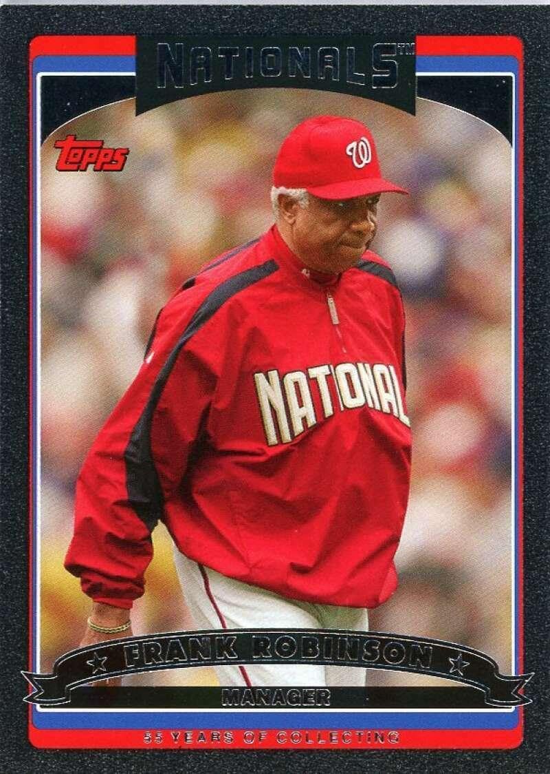 Frank Robinson Card 2006 Topps #295 - Slabbed Baseball Cards