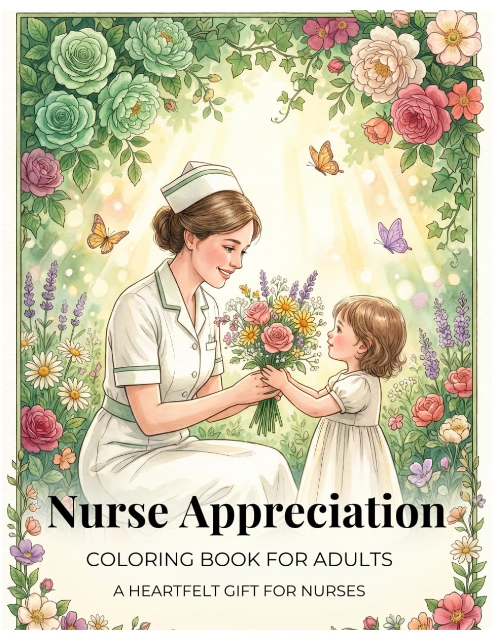 Nurse Appreciation Coloring Book for Adults: Relaxing Designs to Honor Healthcare Heroes — Stress Relief Gift for RNs, Nurses Week and Medical Professionals