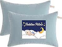 Vista 28 de NTBAY Tiny Pillows, almohada de microfibra alternativa de plumón de 7 x 11 pulgadas para viajes, mascotas, suave lavable a máquina, almohadas